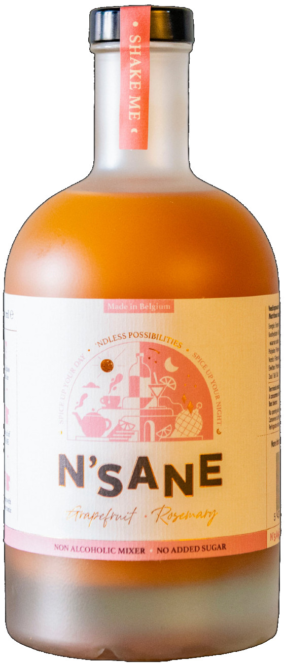 N'Sane Grapefruit Rosemary Fles 70 cl