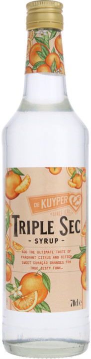 De Kuyper Triple Sec Syrup Fles 70 cl