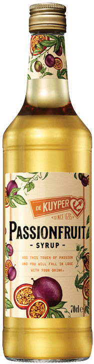 De Kuyper Passionfruit Syrup Fles 70 cl