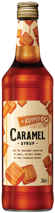 De Kuyper Caramel Syrup Fles 70 cl