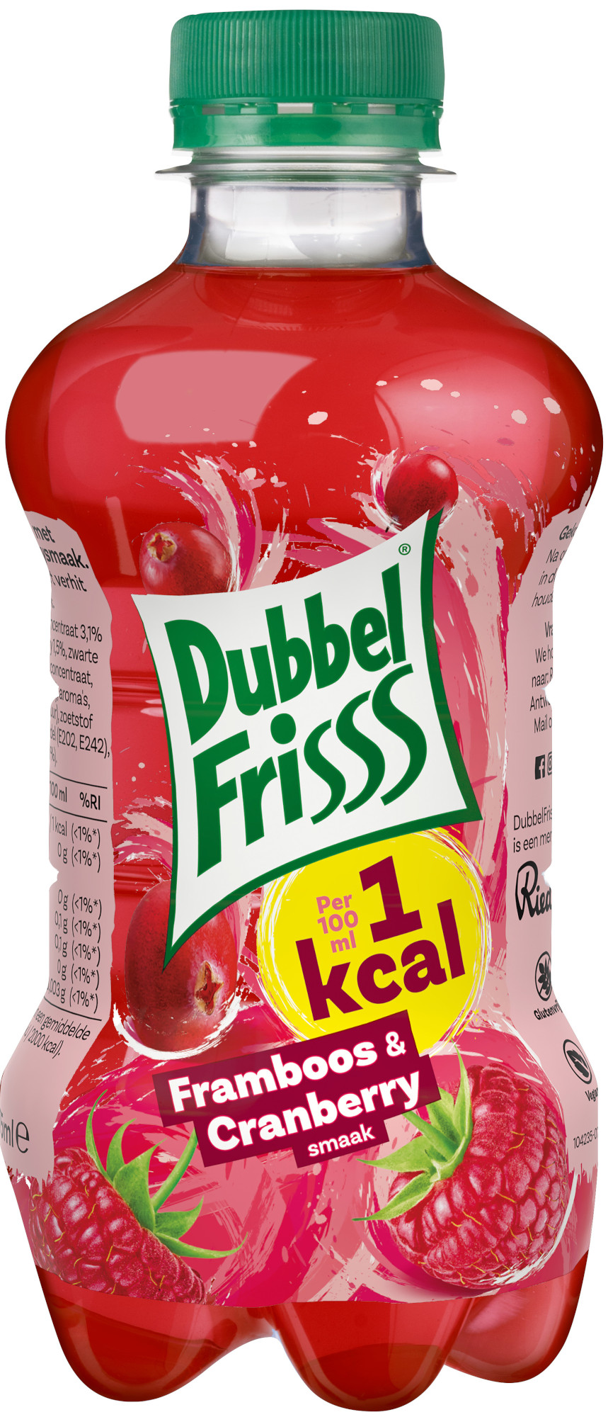 Dubbelfris Framb/Cranberry pet Tray 12x27,5 cl