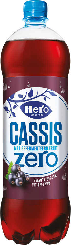 Hero Cassis Zero pet Tray 6x125 cl