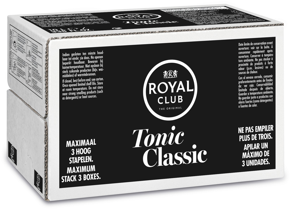 Royal Club Tonic Postmix Doos 10 ltr