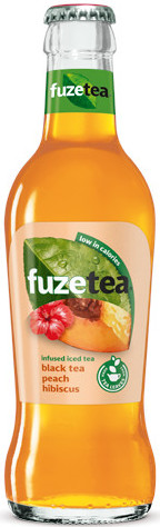 Fuze Tea Peach Hibiscus Krat 24x20 cl