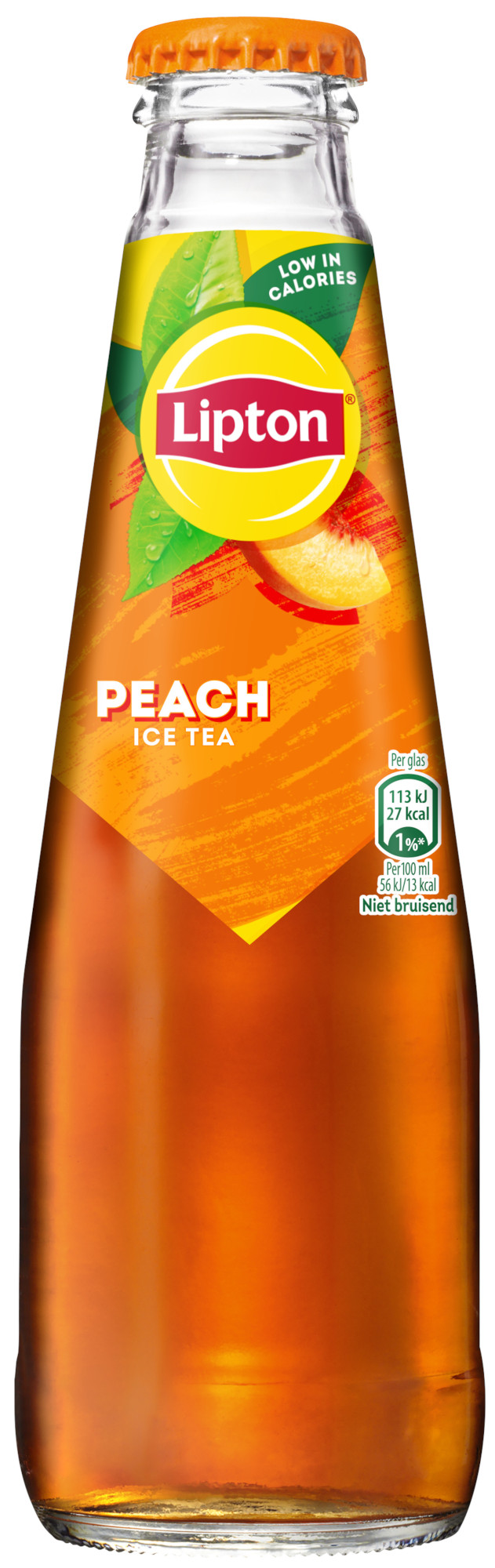 Lipton Peach No Bubbles Krat 28x20 cl