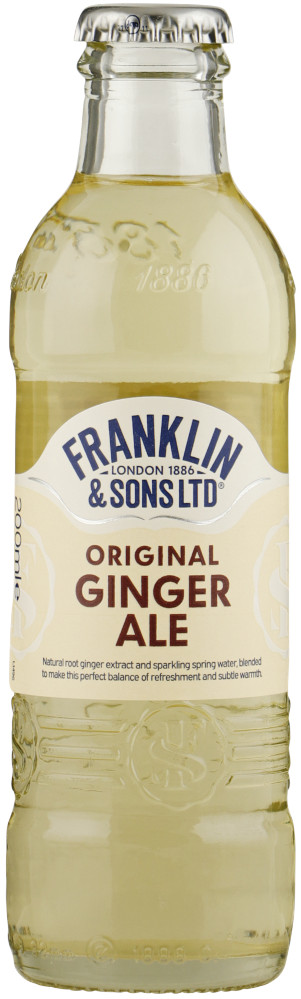 Franklin & Sons Ginger Ale Tray 24x20 cl