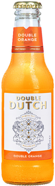 Double Dutch Double Orange Tray 24x20 cl