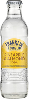 Franklin & Sons Pineap & Almond Soda Tray 24x20 cl