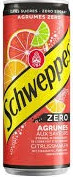 Schweppes Agrumes Zero blik Tray 4x6x33 cl