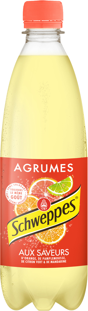 Schweppes Agrumes pet Tray 4x6x50 cl