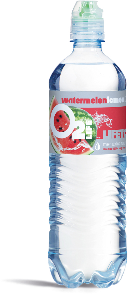 O2 Life Watermelon Lemon pet Tray 6x75 cl