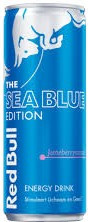 Red Bull Sea Blue Edition blik Tray 12x25 cl