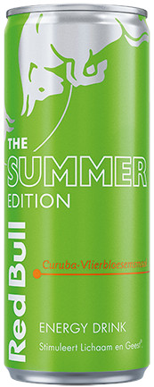 Red Bull Summer Cur-Vlierbloes blik Tray 12x25 cl