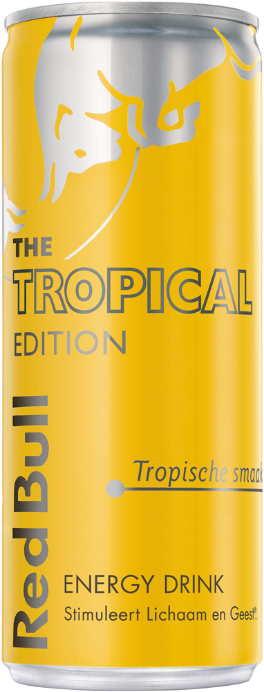 Red Bull Tropical Edition blik Tray 12x25 cl