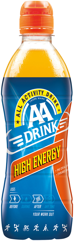 AA Drink High Energy Orange pet Doos 20x50 cl