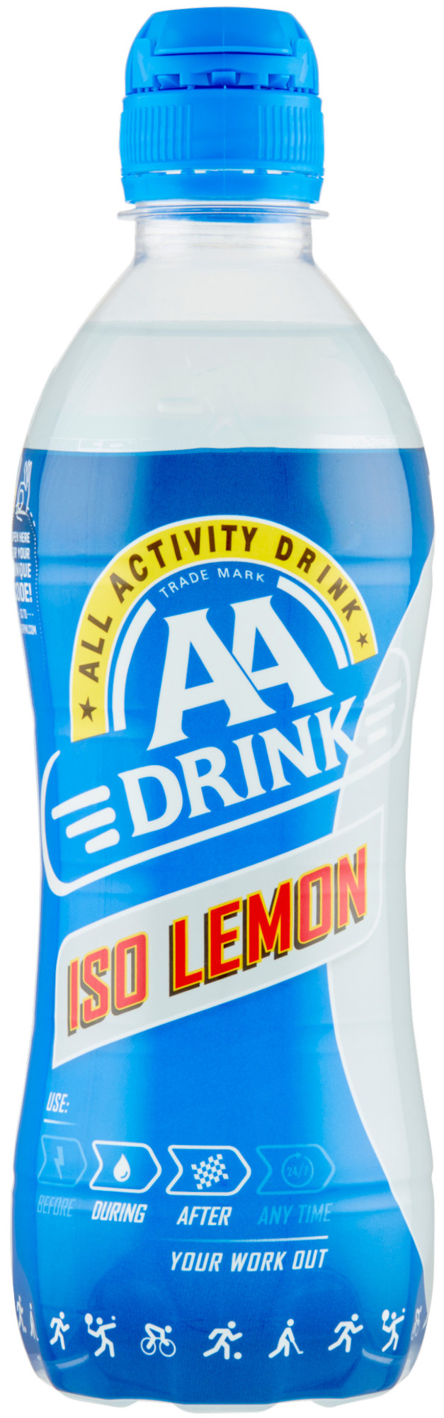 AA Drink Iso-Lemon pet Tray 12x50 cl