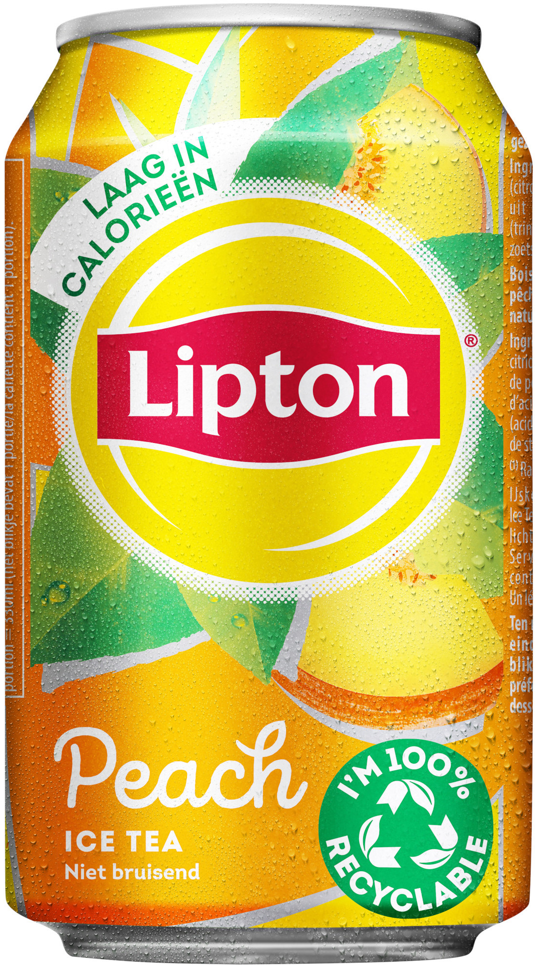 Lipton Ice Tea Peach NB blik Tray 24x33 cl