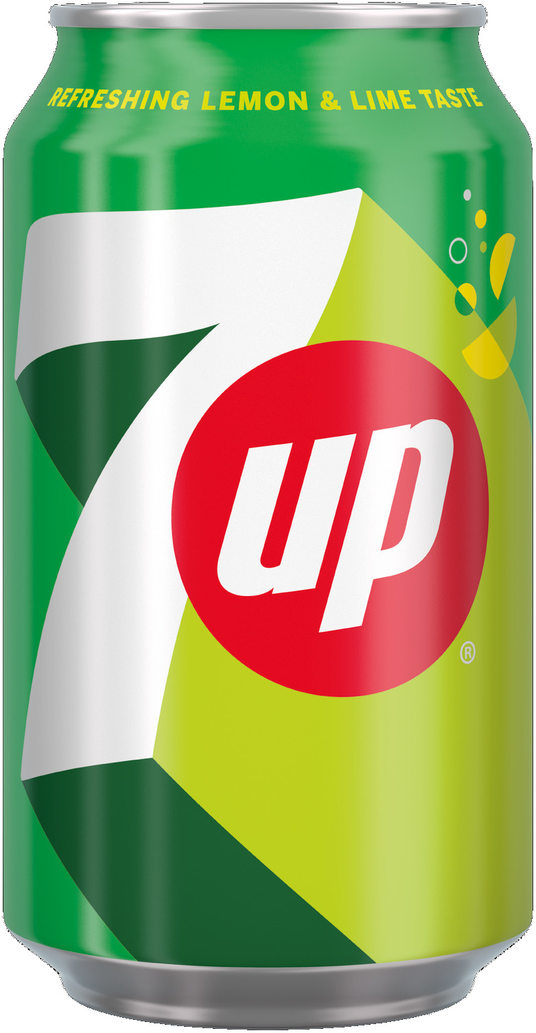 Seven Up blik Tray 24x33 cl