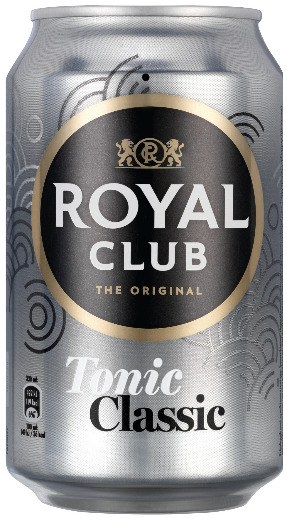 Royal Club Tonic blik Tray 24x33 cl