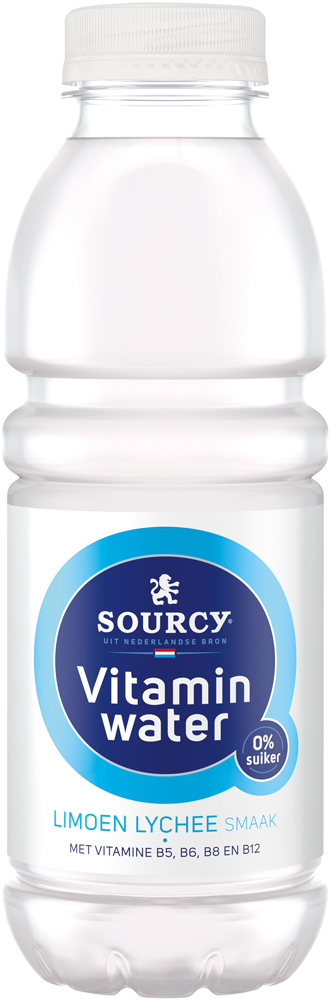 Sourcy Vitamin Limoen/Lychee pet Tray 6x50 cl