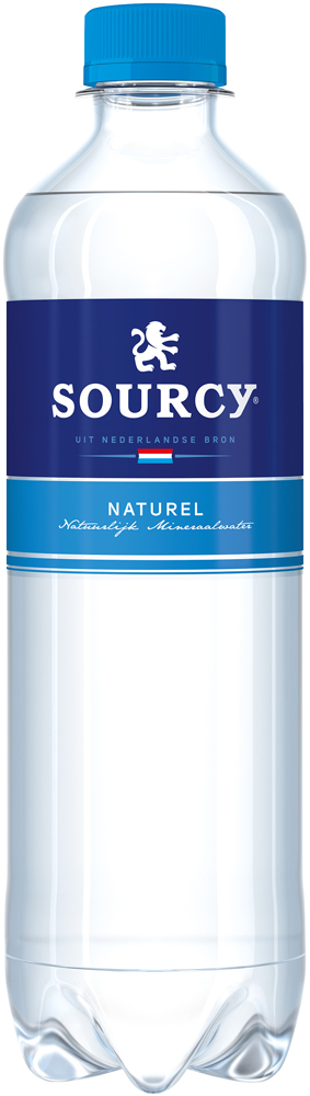 Sourcy Blauw pet Tray 6x50 cl