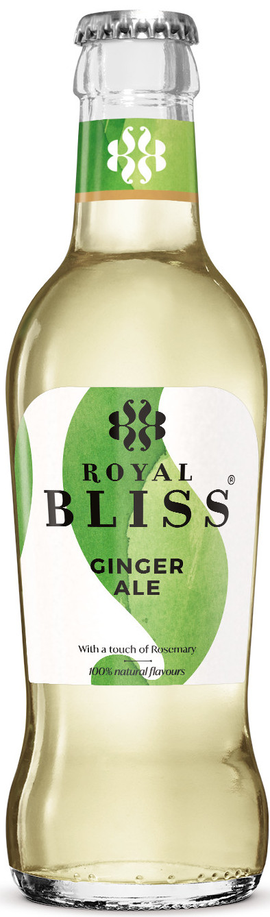 Royal Bliss Ginger Ale Krat 24x20 cl