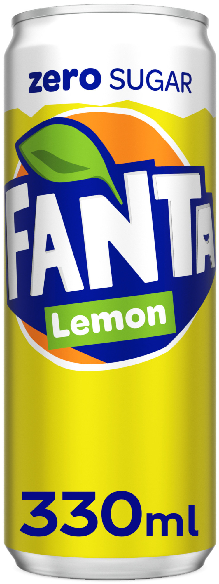 Fanta Lemon Zero Sleek blik Tray 24x33 cl