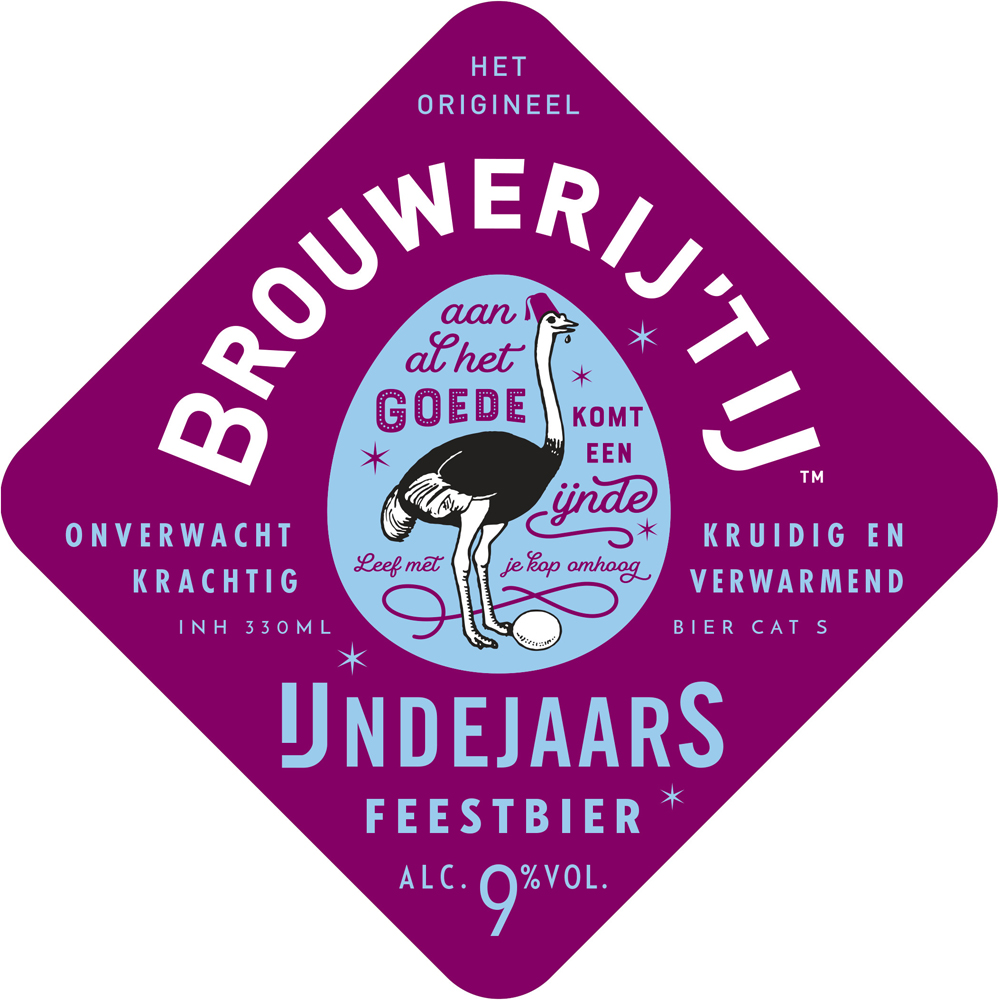 Brouwerij 't IJ IJndejaar Fust 20 ltr 9%