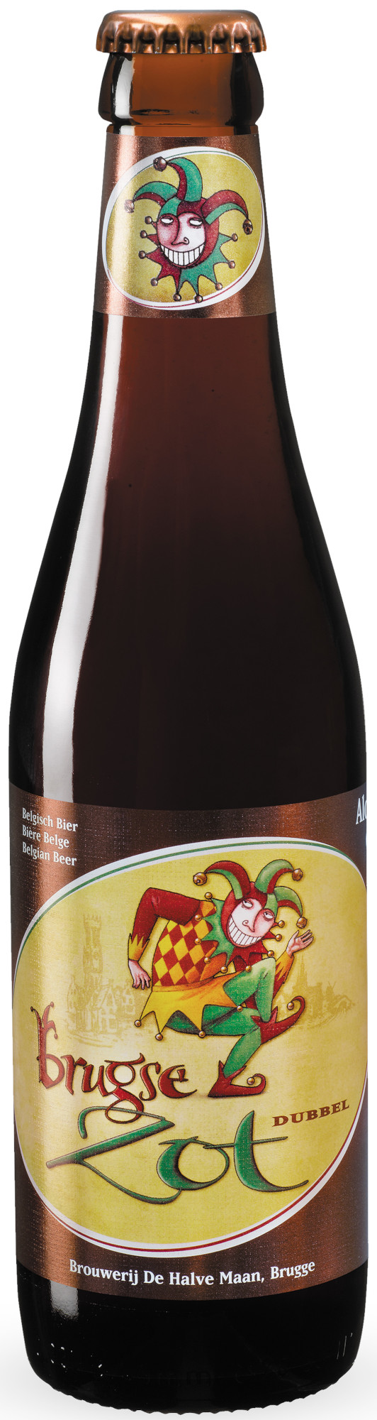 Brugse Zot Dubbel Krat 24x33 cl 7,5%