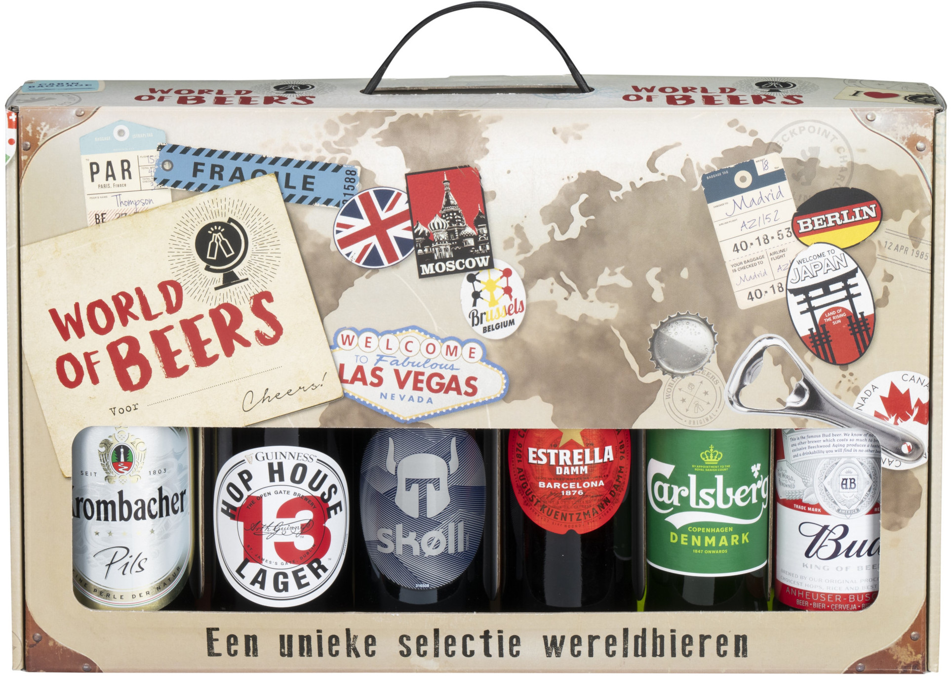 World of Beers GV Doos 4x6x33 cl 5%