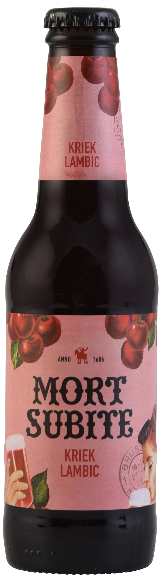 Mort Subite Kriek Lambic Krat 24x25 cl 4%