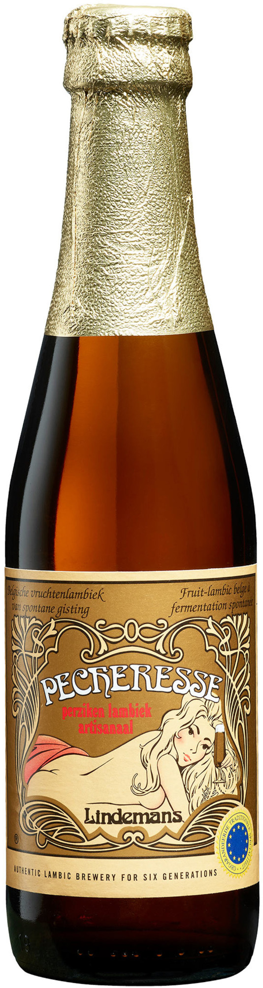 Lindemans Pecheresse Krat 24x25 cl 2,5%