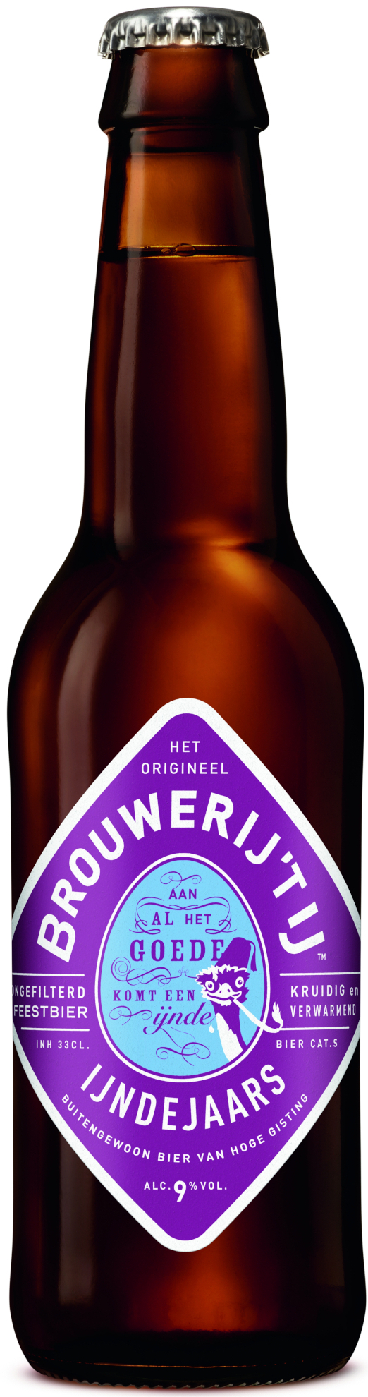 Brouwerij 't IJ IJndejaar Doos 24x33 cl 9%