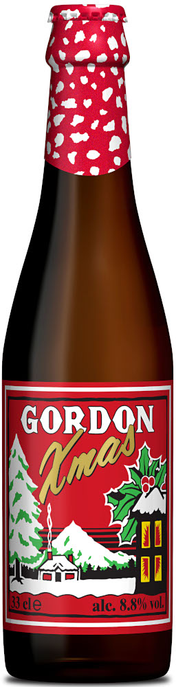 Gordon X-Mas Krat 24x33 cl 8,8%