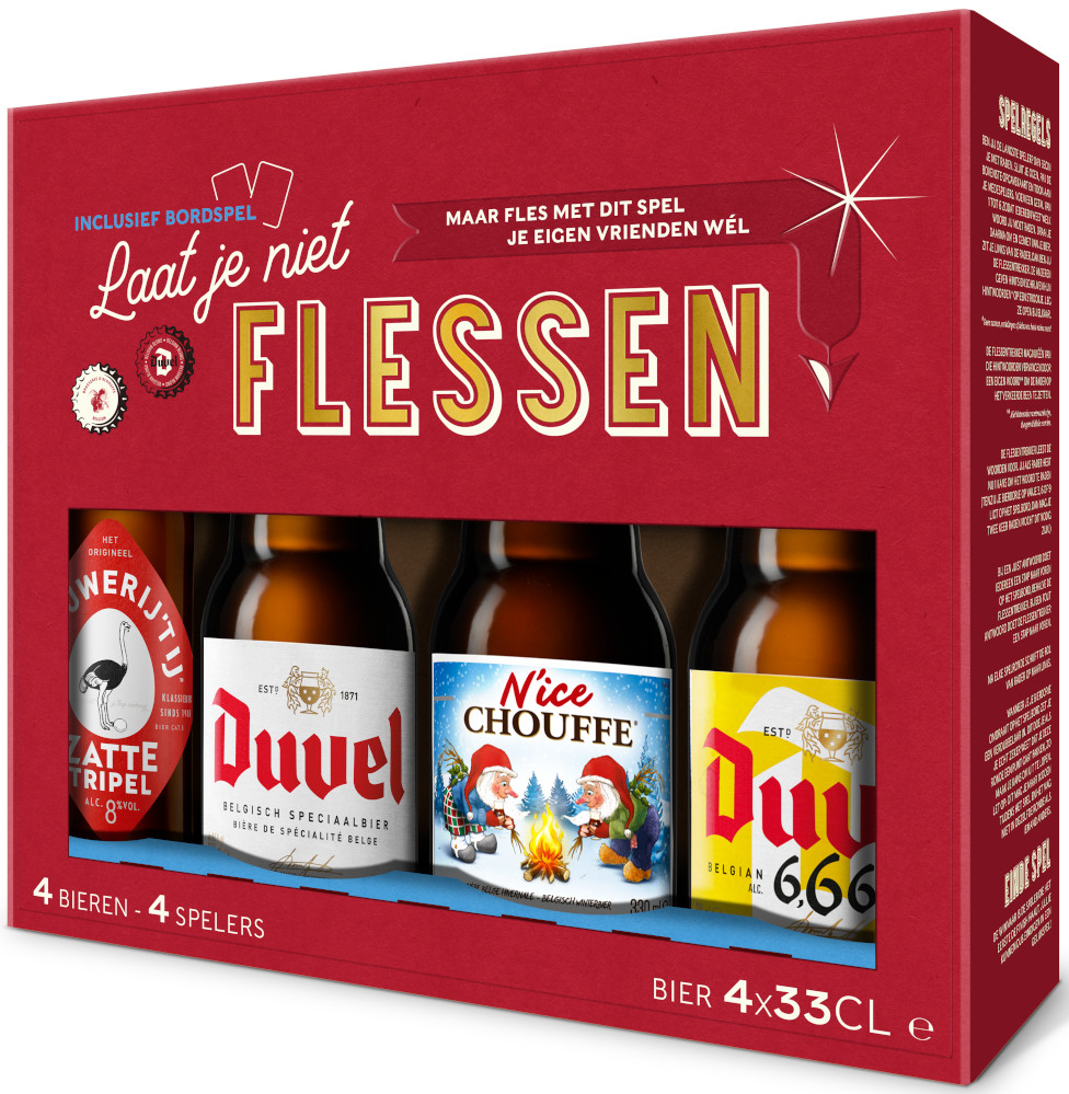 Laat Je Niet Flessen GV + spel Doos 6x4x33 cl 8,3%