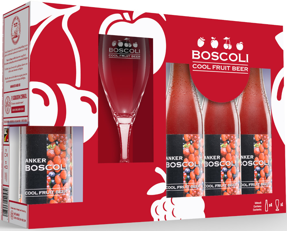 Boscoli GV + glas Doos 6x4x33 cl 3,5%