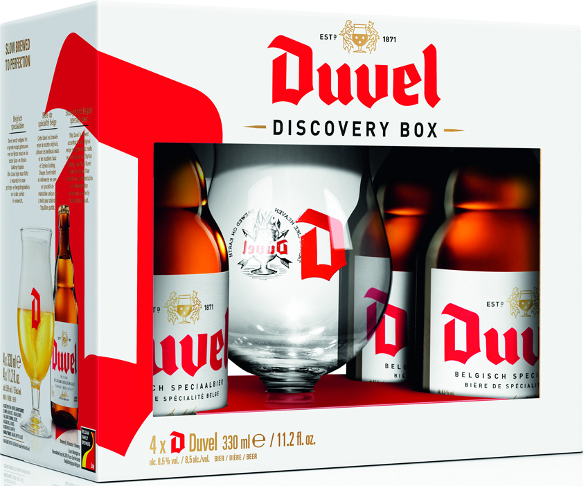 Duvel GV +glas Doos 6x4x33 cl 8,5%