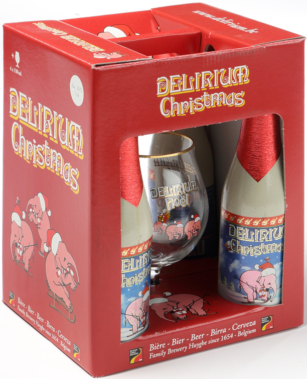 Delirium Christmas GV +glas Doos 6x4x33 cl 10%