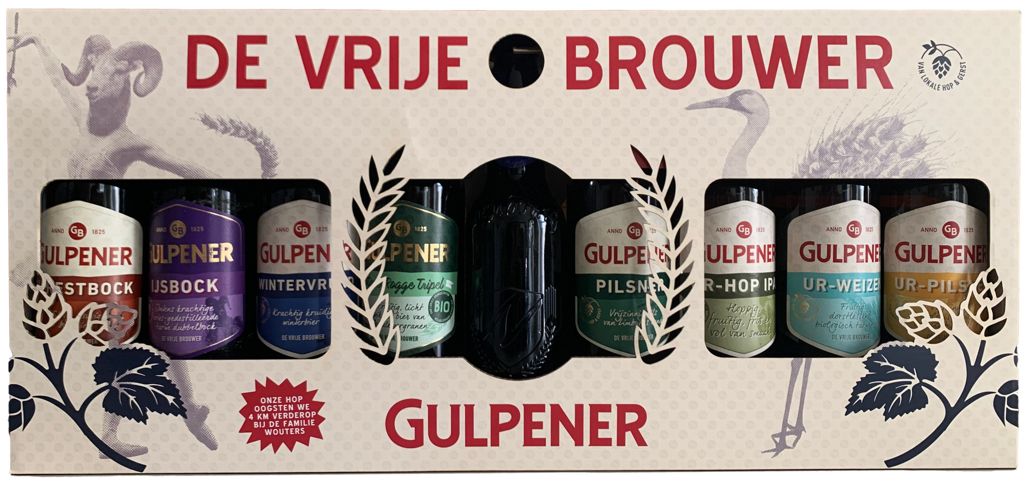 Gulpener De Vrijheid GV Doos 3x 8x30+1x33 cl 5,8%