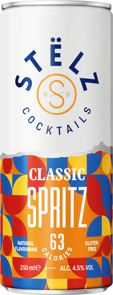 STELZ Spritz Mixed Classic blik Doos 12x25 cl 4,5%