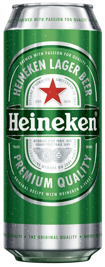 Heineken blik Tray 4x6x50 cl 5%