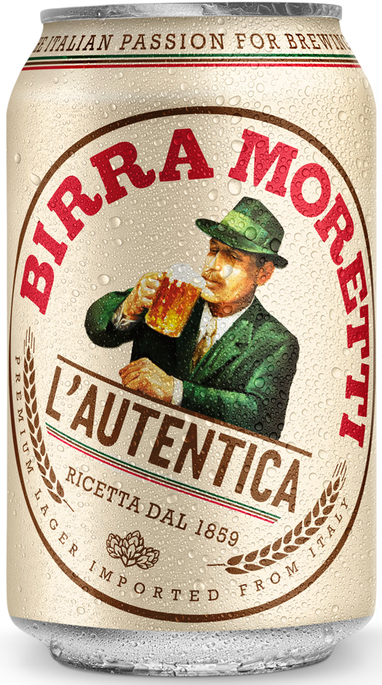 Birra Moretti 6p blik Tray 4x6x33 cl 4,6%