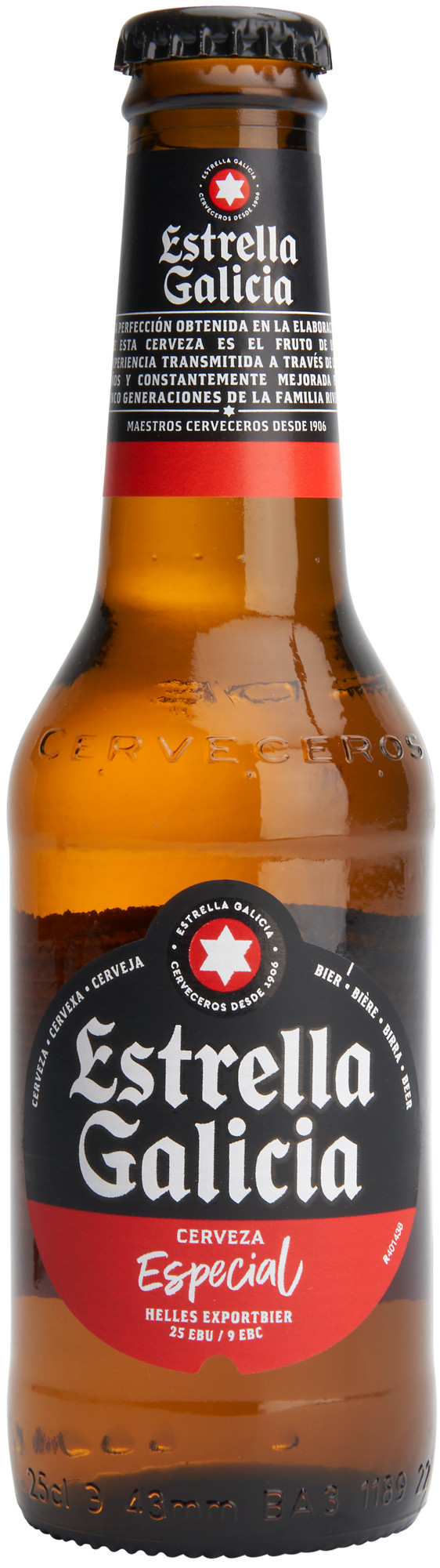 Estrella Galicia Tray 4x6x25 cl 5,5%