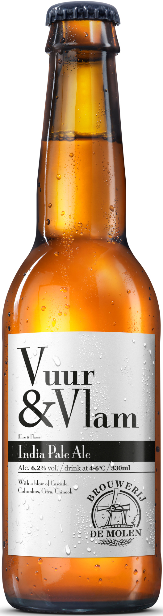 De Molen Vuur & Vlam Doos 24x33 cl 6,2%