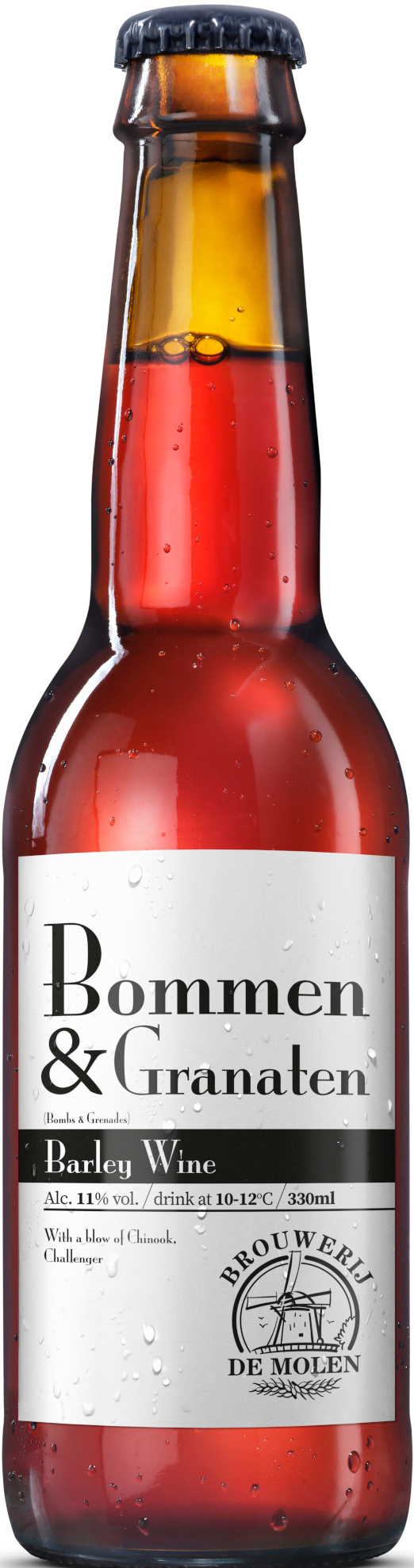 De Molen Bommen&Granaten Doos 24x33 cl 11%