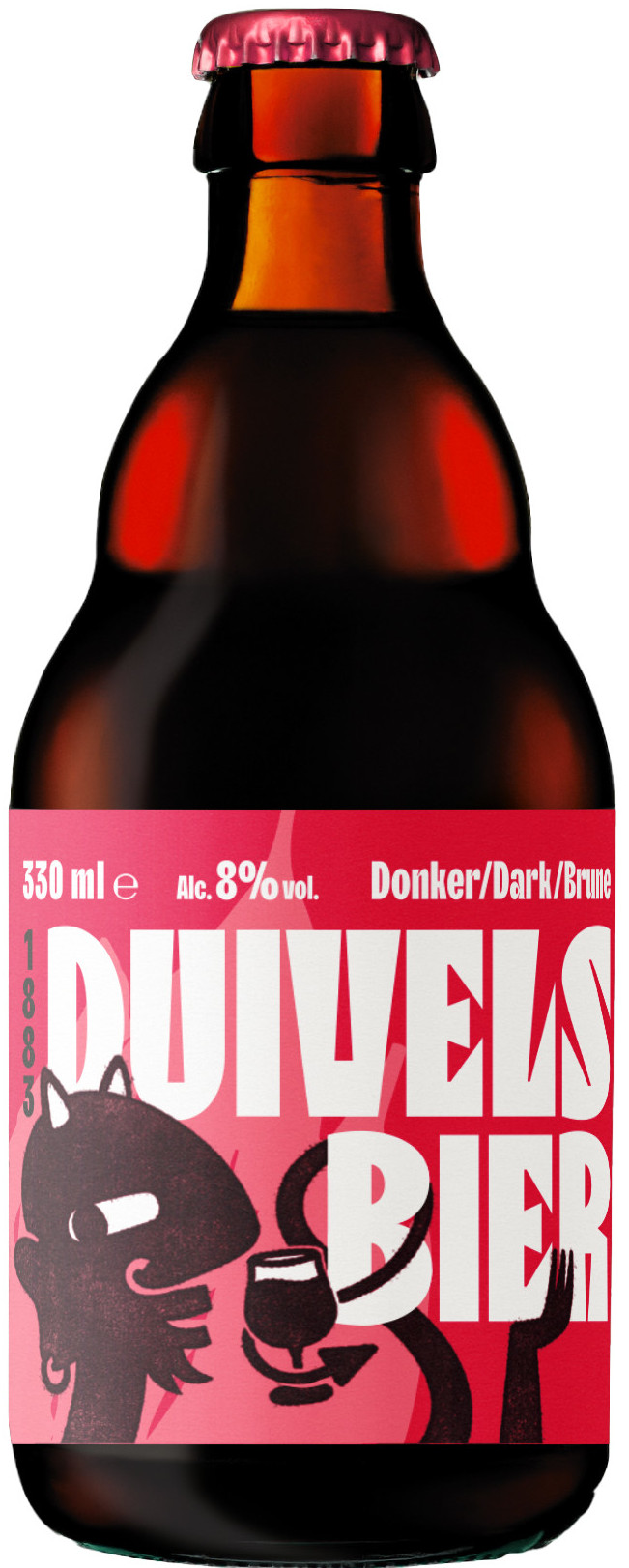 DuivelsBier Donker Krat 24x33 cl 8%