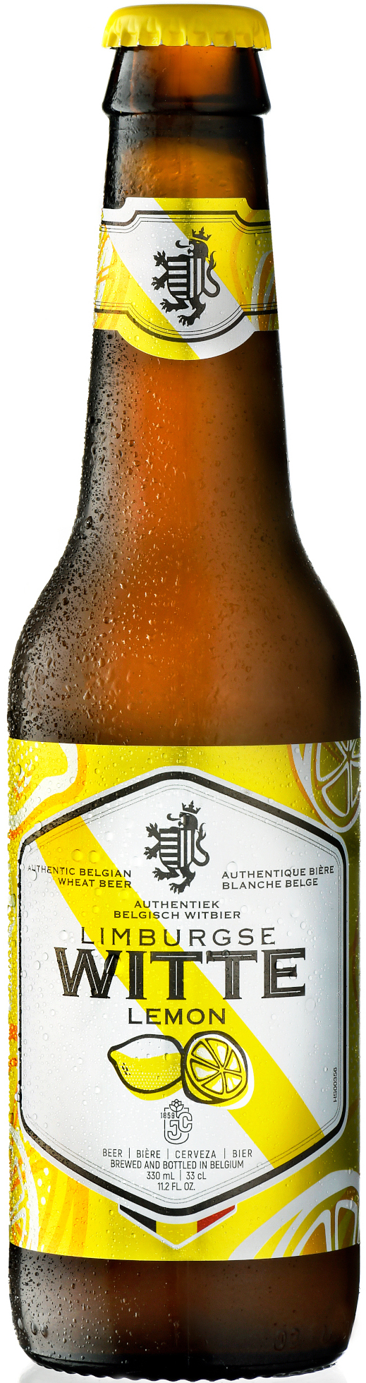 Limburgse Witte Lemon Doos 24x33 cl 2,3%