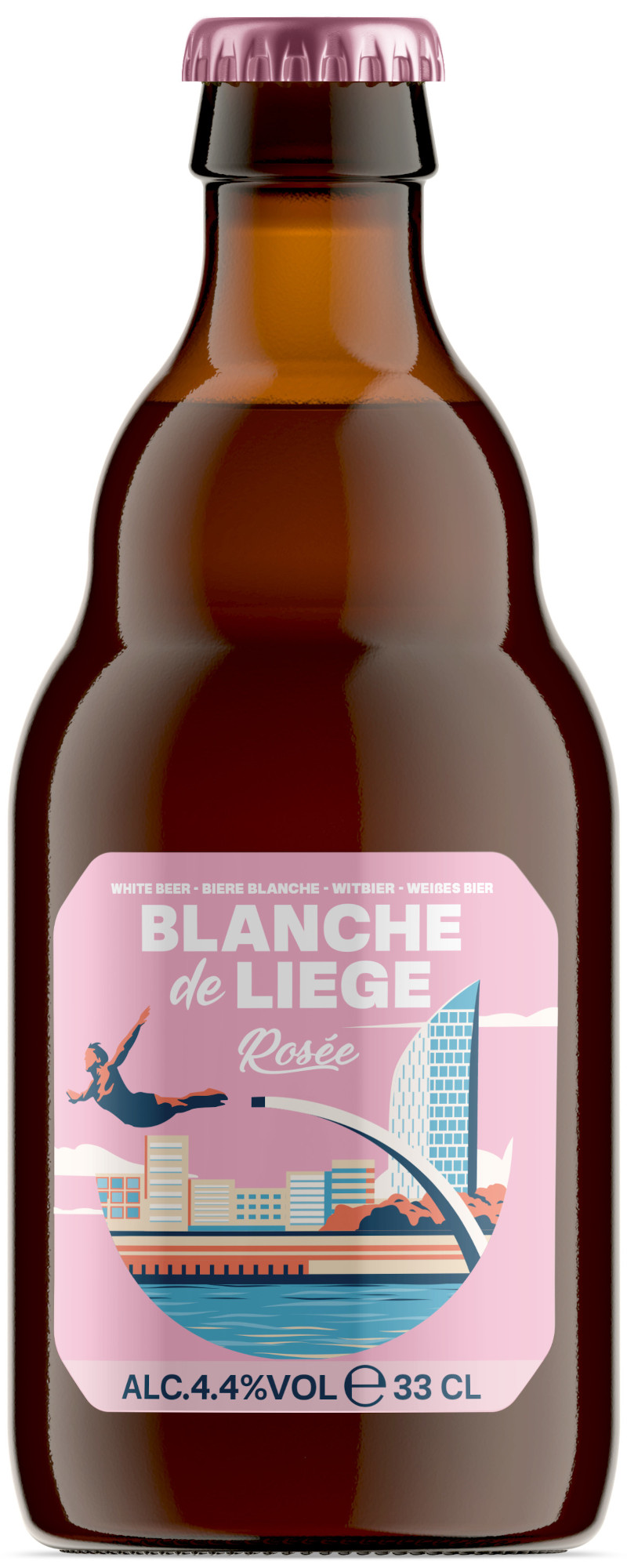 Val-Dieu Blanche de Liège Rosée Krat 24x33 cl 4,4%