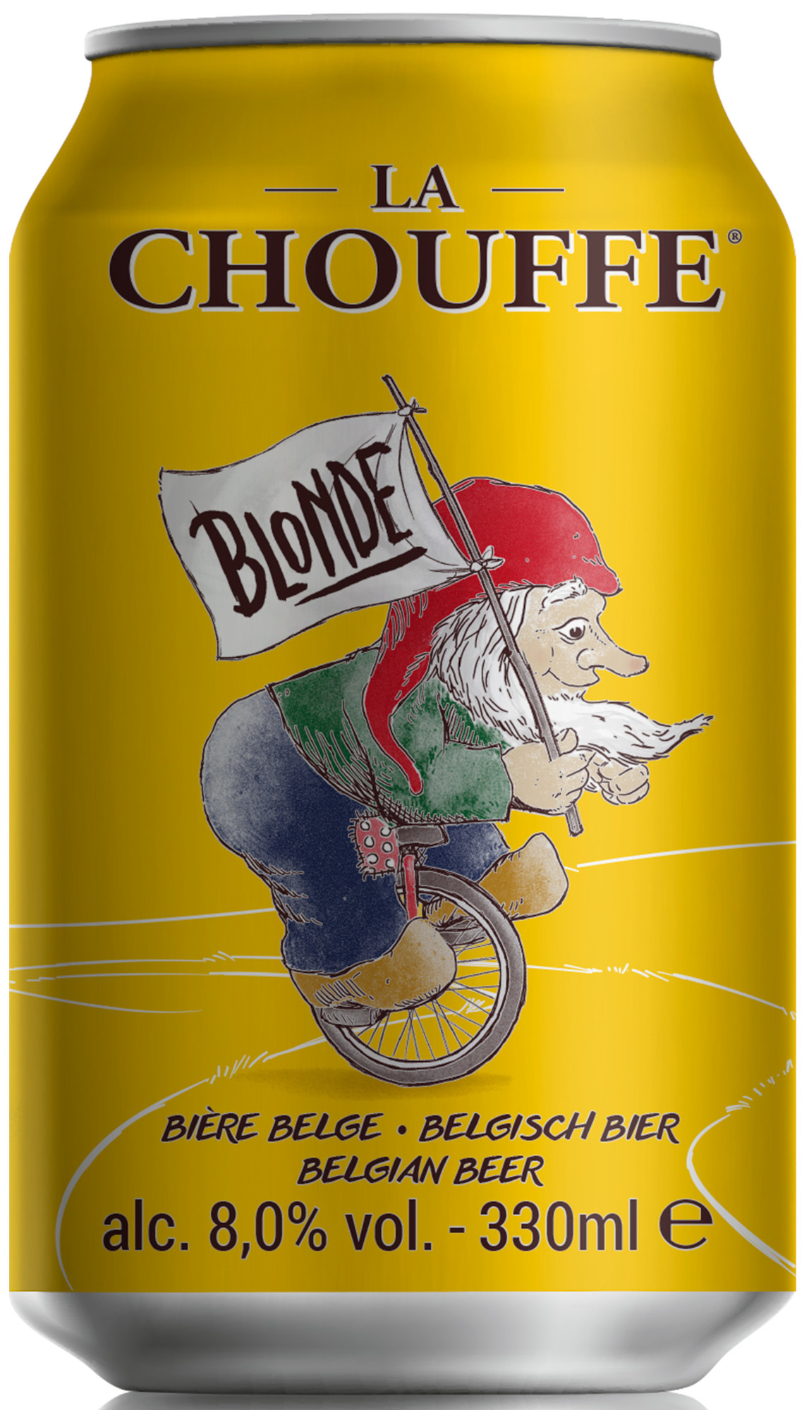 La Chouffe blik Tray 6x4x33 cl 8%