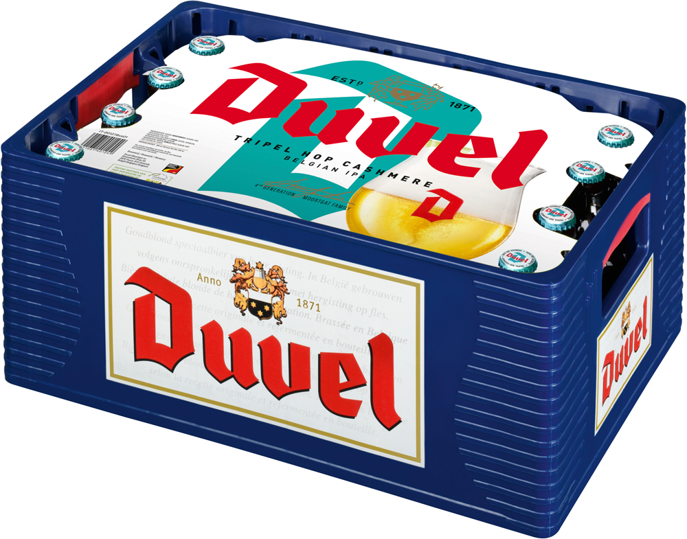 Duvel Tripel Hop Cashmere Krat 24x33 cl 9,5%